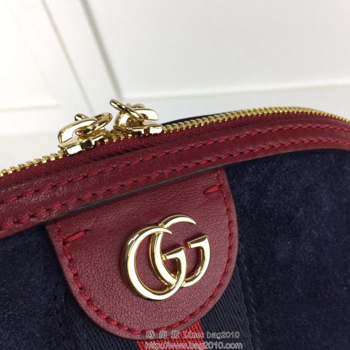 GUCCI古馳 新款 專櫃品質 原單 499621 蘭磨砂紅皮 手提 單肩 斜挎包 女款HY1440